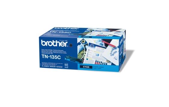 785083 Brother TN135C Toner Brother TN135C bl&#229; 4000 sider 